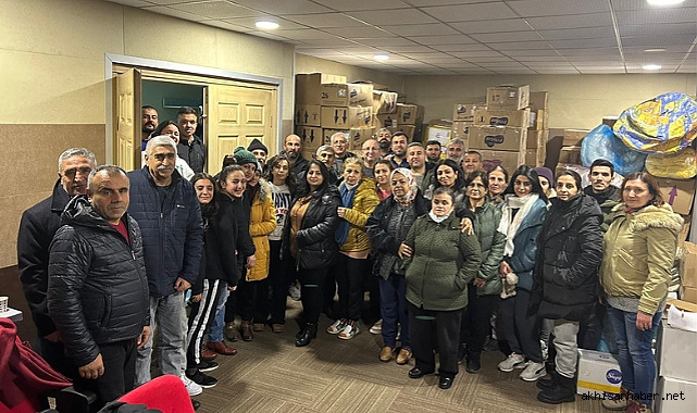 Akhisar Alevi Kültür Derneğinden deprem bölgesine destek