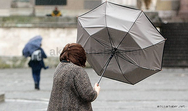 Akhisar’da fırtınaya dikkat!