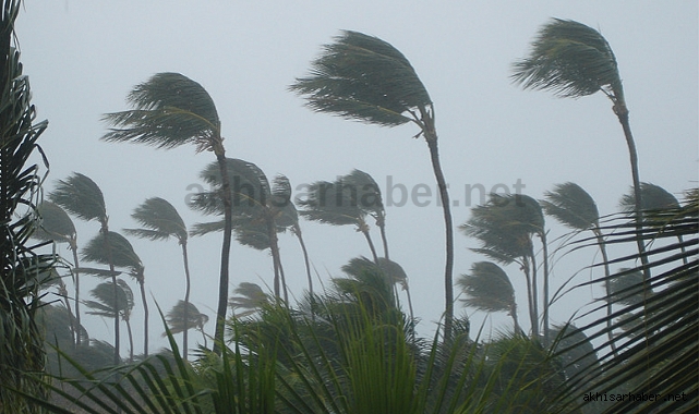 Akhisar'da Pazar günü fırtınaya dikkat