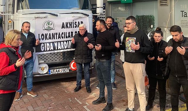 Akhisar Lokantacılar Odası'ndan deprem bölgesine 14 mobil mutfak