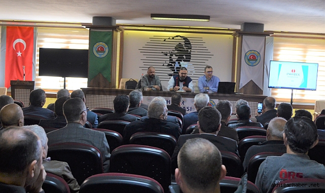 Akhisar Ziraat Odasından muhtar ve çiftçilere bilgilendirme toplantısı