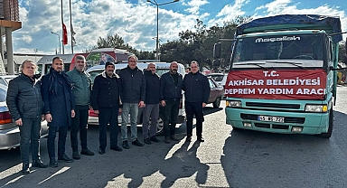 Akhisarlı zeytin işletmelerinden deprem bölgesine destek