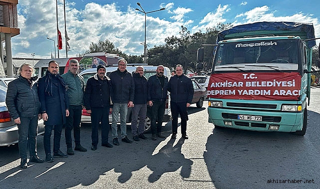 Akhisarlı zeytin işletmelerinden deprem bölgesine destek