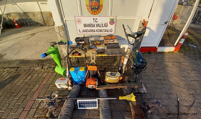 Hırsızlar Jandarma'nın titiz çalışması sonucu yakalandı