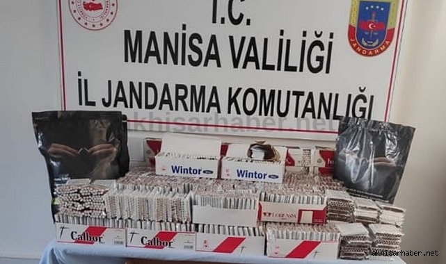 Jandarmadan kaçak tütün satışına darbe
