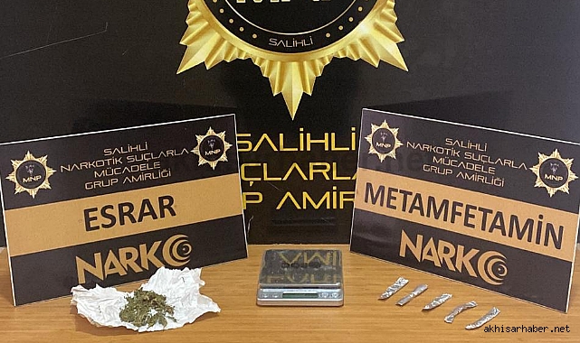 Salihli’de uyuşturuculara darbe