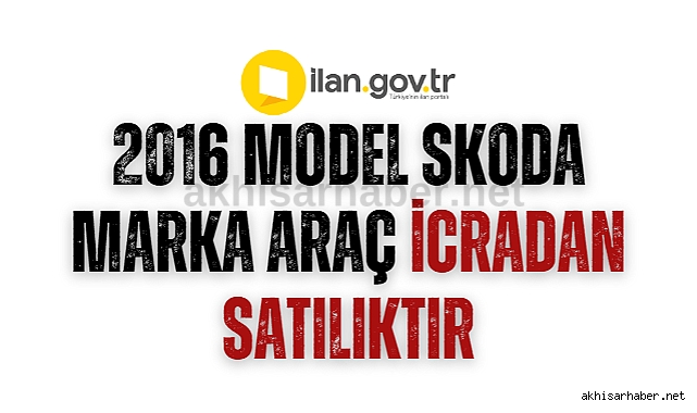 2016 model Skoda marka araç icradan satılıktır