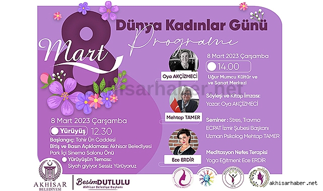 8 Mart Dünya Kadınlar Günü yürüyüşle başlayacak