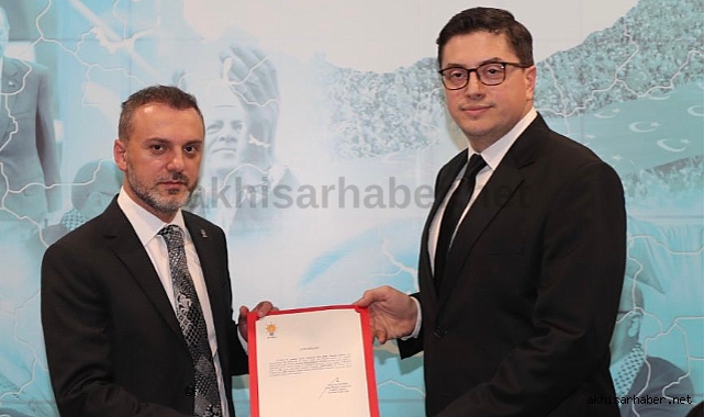 AK Parti Akhisar İlçe Başkanı İsmail Ahmet Sözcüer oldu