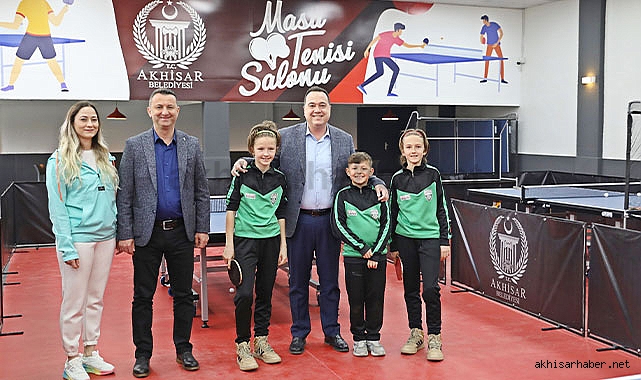Akhisar Belediyesi Masa Tenisi Salonu açıldı