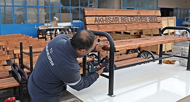 Atölyede üretilip bütçeden tasarruf ediliyor