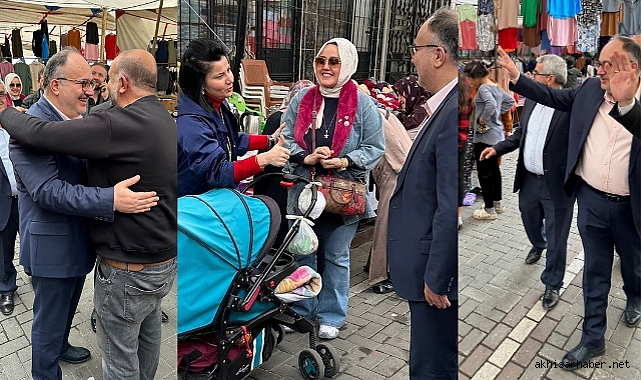 Fatih Füzün'e pazarcı esnafından büyük destek