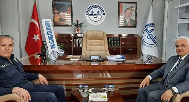 Göreve yeni başlayan İlçe Müftüsü Muhammet Salman'a ziyaretler