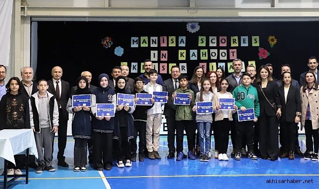 İngilizce bilgi yarışması Akhisar etabı sona erdi