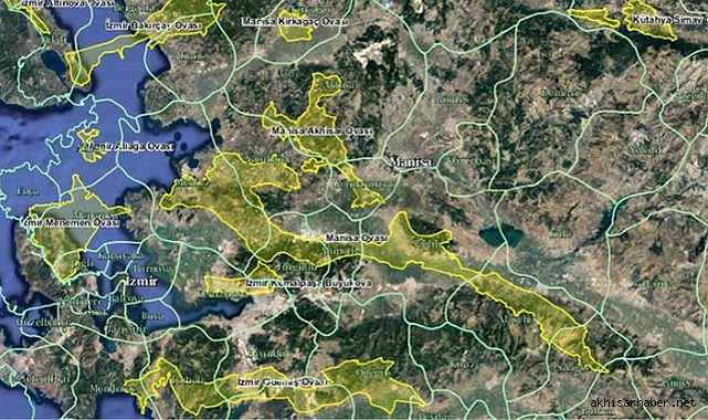 Manisa, Akhisar ve Kırkağaç Ovaları Koruma Altına Alındı