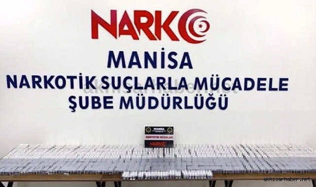 Manisa genelinde 1 haftada uyuşturucudan 11 kişi tutuklandı
