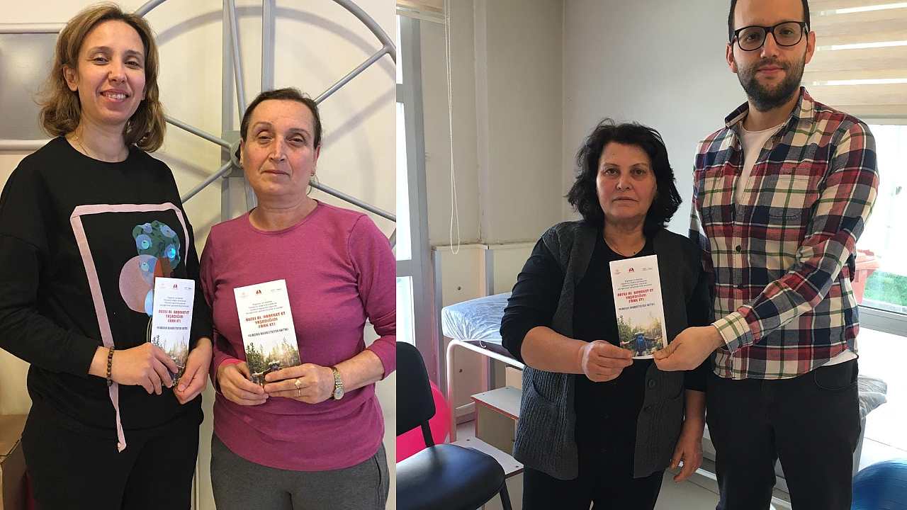 Pulmoner rehabilitasyon haftasında eğitimler veriliyor