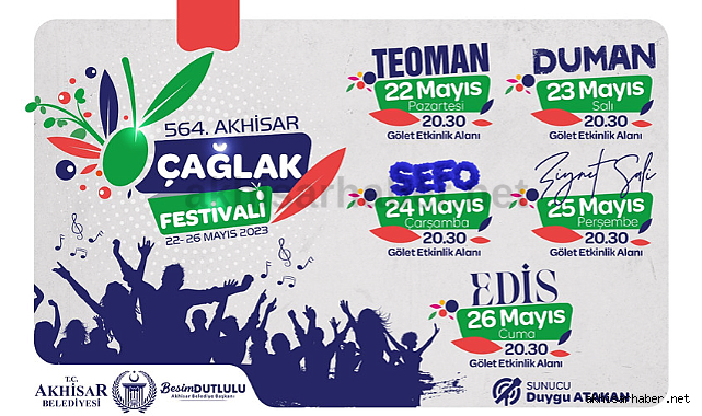 564.Çağlak Festivali sanatçıları belli oldu