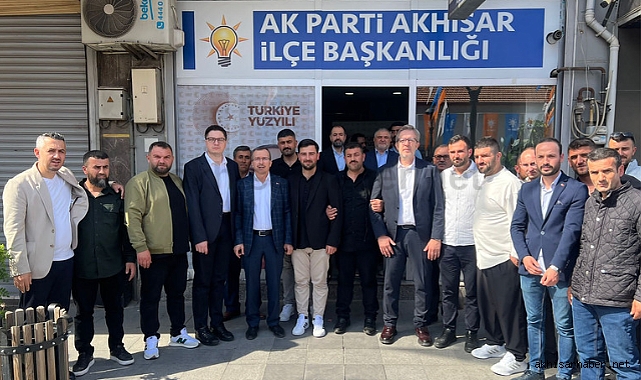 AK Parti Akhisar İlçe Teşkilatında bayramlaşma