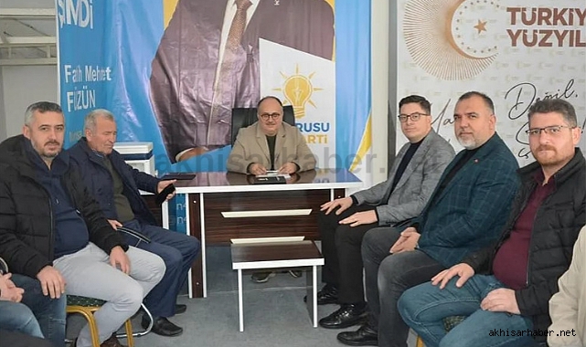 AK Parti ilçe yönetiminden Füzün'e ziyaret