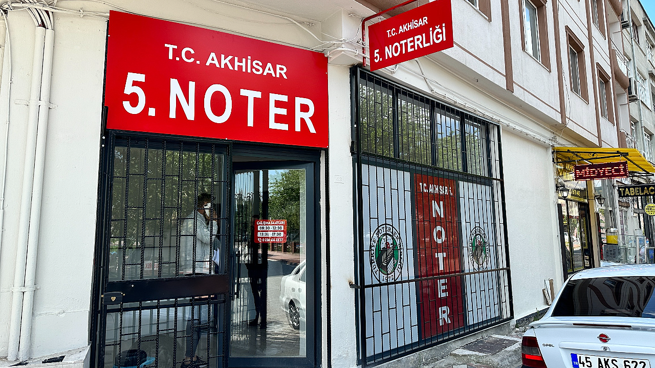 Akhisar 5.noteri hizmete açıldı