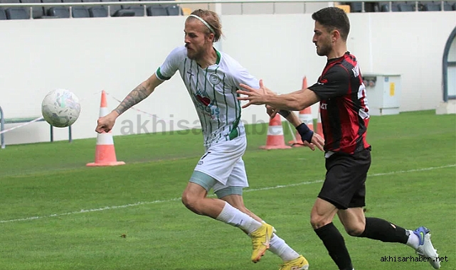 Akhisar Anadolu FK, Karaköy ile 1-1 berabere kaldı