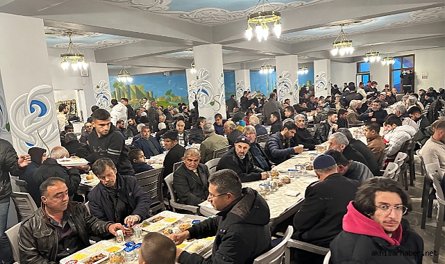 Akhisar Bitlisliler Derneğinden, geleneksel iftar yemeği