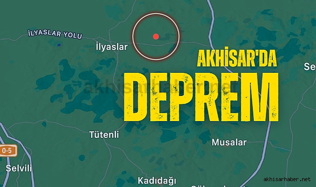 Akhisar saat 13.54'de yine sallandı