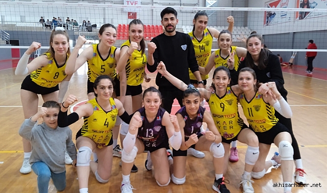 Akhisargücü bölge şampiyonasında güçlü rakipleri arasında ikinci oldu