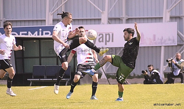 Akhisarspor, lider Aksaray'ı geçemedi