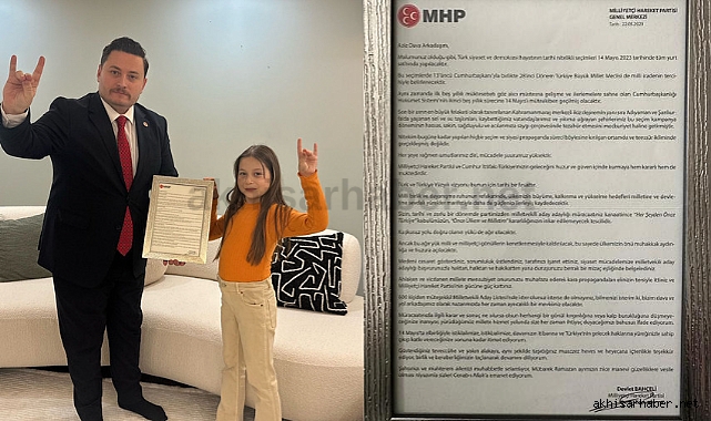 Akın Çakır, Bahçeli'nin mektubunu evinin en güzel köşesine astı