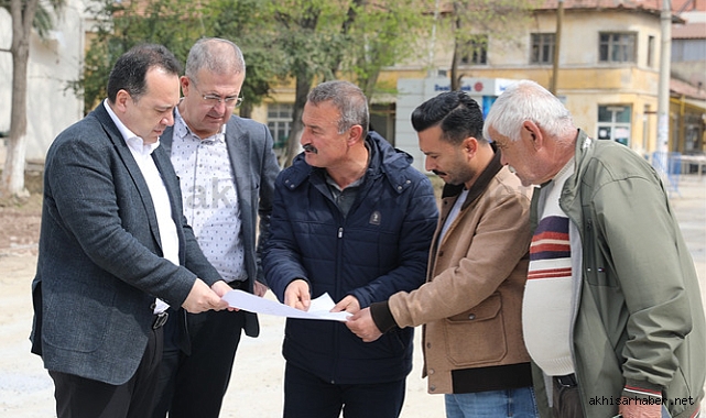 Akselendi Mahallesi'ne yeni meydan düzenlemesi