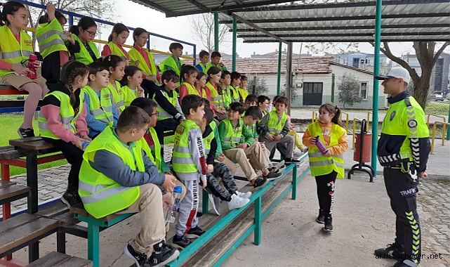 Ballıca ilkokulu öğrencileri bisiklet parkını keşfetti