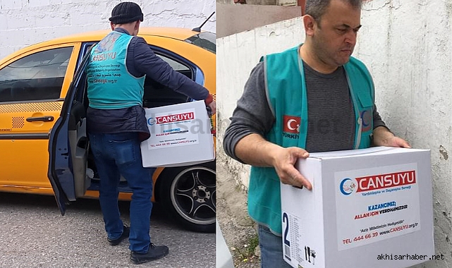 Cansuyu Derneği her hizmette var!