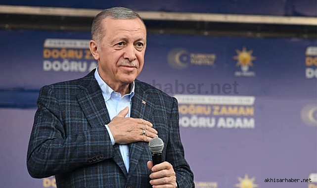 Cumhurbaşkanı Erdoğan, Manisalılara seslendi