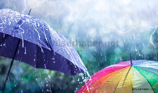 Dikkat! Akhisar'da yerel kuvvetli sağanak yağış var