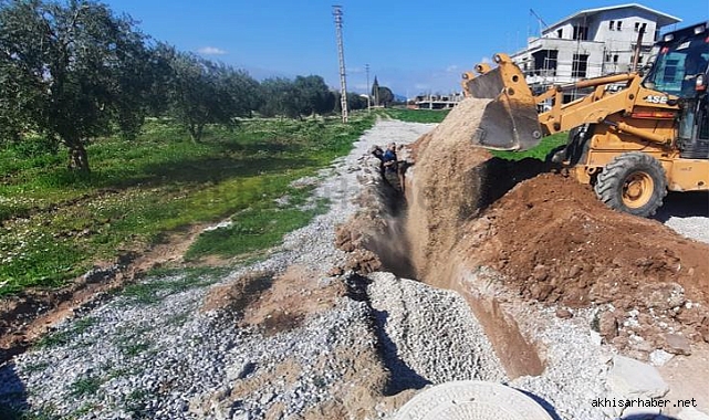 MASKİ'den Akhisar Reşatbey Mahallesinde Altyapı Çalışması
