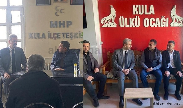 MHP Aday Adayı Habip Arvas'dan Kula ilçesine ziyaret