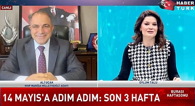 MHP Manisa Milletvekili Adayı Ali Uçak, Habertürk'te seçmene seslendi