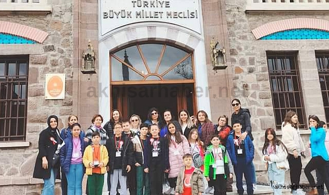 Misak-ı Milli İlkokulu 4/B sınıfı Ankara'yı keşfetti