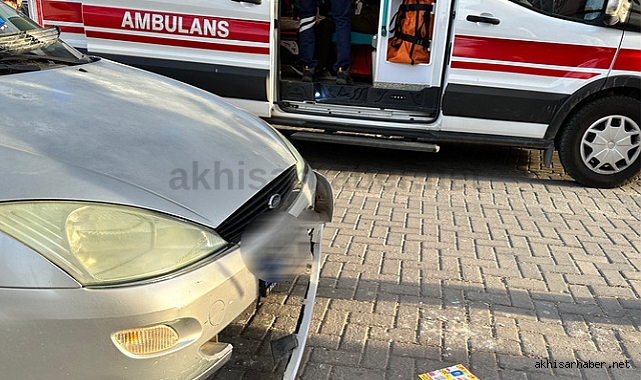 Polisten kaçan motosiklet sürücüsü kaza yaptı