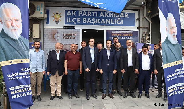 AK Parti Milletvekili Mücahit Arınç, Akhisar'da destek istedi