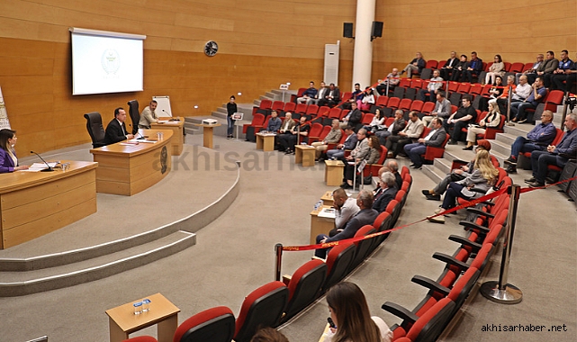 Akhisar Belediyesi Mayıs ayı meclis toplantısı gerçekleştirildi