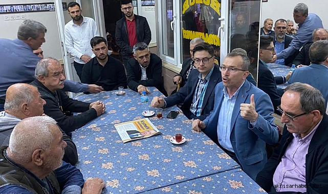 Akhisar Cumhur İttifakı Kayalıoğlu ve Kapaklı Mahallesi'nden destek istedi