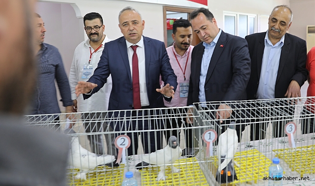Akhisar'da Geleneksel 11.Güvercin Festivali yapıldı