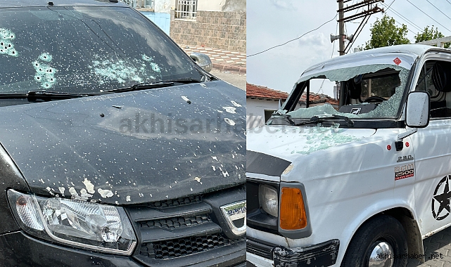 Akhisar'da mahalle karıştı silahlar konuştu