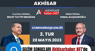 Akhisar Seçim Sonuçları 28 Mayıs 2023: 2. Tur Seçimleri Cumhurbaşkanlığı Oy Oranları Akhisarhaber.NET'de