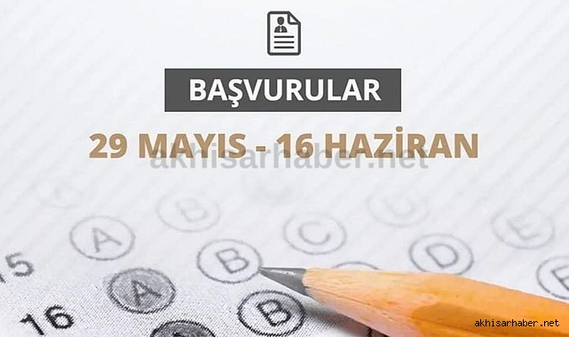 Akhisarlı öğrencilerin dikkatine! Başvurular 29 Mayıs'ta başlıyor