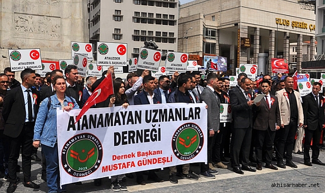 Atanamayan uzman çavuşlar tek çatı altında toplandı