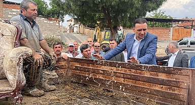 Büyük afetin yaşandığı bölgede incelemeler yapılıyor